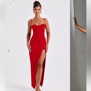 Babyboo Fashion Asteria Maxi Dress Red Size XS Brand New ❤️✨